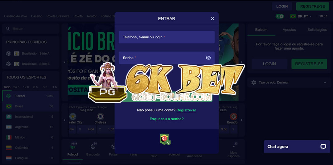 6k bet login